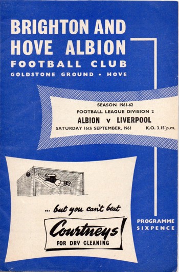 Match programme